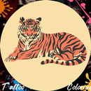 Tattoo Tiger Coloring Book APK