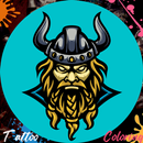 Tattoo Viking Coloring Book APK
