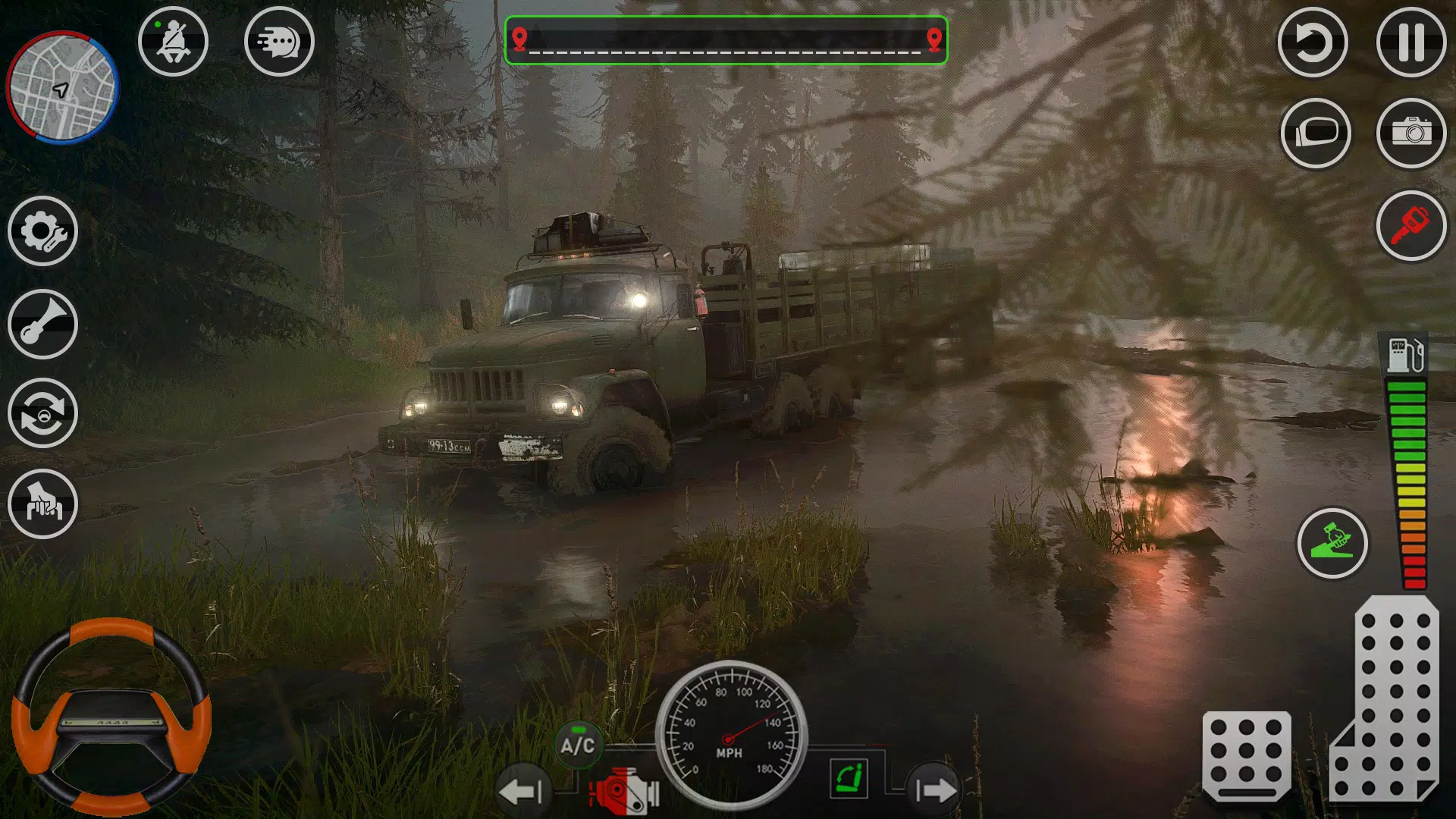 Download do APK de jogo de caminhão de lama brasi para Android