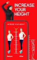 Increase height home workout tips Diet plans 2020 poster