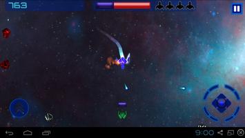 Asteroid Melter Space Shooter plakat