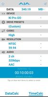 AJA DataCalc screenshot 2