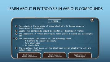 Electrolysis - Chemistry screenshot 1