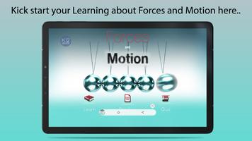 Forces and Motion poster