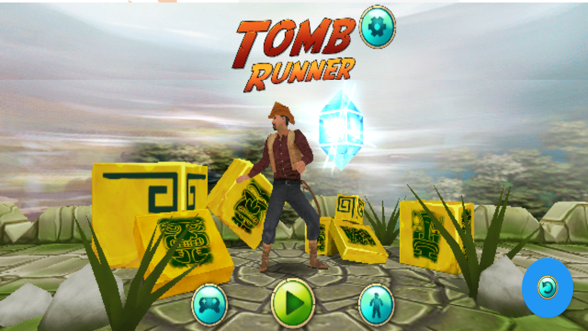 Download free Tomb Runner - Temple Raider: 3 2 1 & Run for Life! 1.0.4 APK  for Android