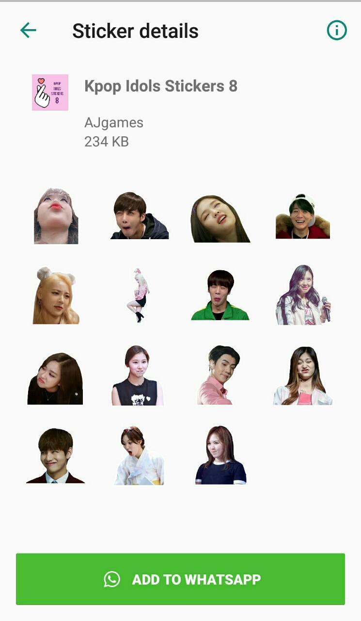 K Pop Stickers Whatsapp For Android Apk Download