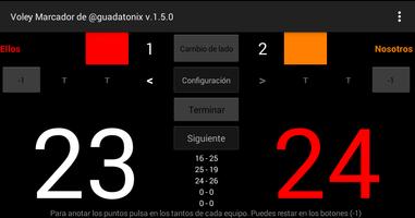 پوستر Voley Marcador