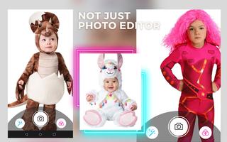 Cute Baby Costume Photo Editor 截图 1