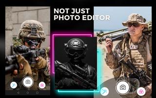 Army Man Police Soldier Filter ảnh chụp màn hình 1