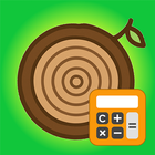Wood Timber Calculator Log simgesi