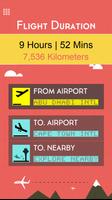 Flight Distance +Airport Codes ảnh chụp màn hình 2