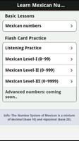 Mexican Numbers & Counting ảnh chụp màn hình 1