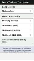 Thai Numbers & Counting скриншот 1