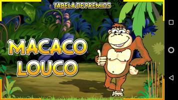 Louco Macaco Caça Níquel Cartaz