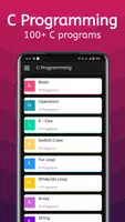C Programming ( C Programs ) الملصق
