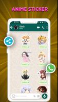 Anime Stickers For WhatsApp : 1000+ Anime Stickers capture d'écran 1