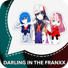 Darling in the Franxx Sticker For WhatsApp icône