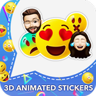 Emojis Stickers For WhatsApp With 3D Animation icône