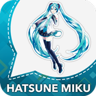 Hatsun Miku Vocalod WAStickers icône