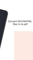 MHT/MHTML viewer & pdf convert screenshot 1