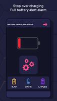 Stop Over Charging -Full batte الملصق