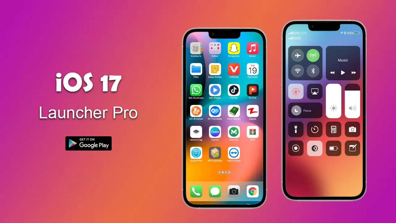 Launcher iOS 17 for Android - Download the APK from Uptodown