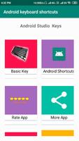 android studio keyboard shortcut keys पोस्टर