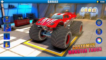 USA Monster Truck Stunt Game تصوير الشاشة 3