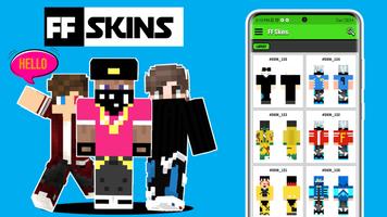 FF Skins para Minecraft PE Affiche