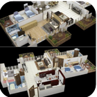 Apartment Design 3D icon