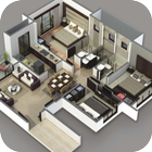 Latest 3D Home Designs icône