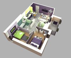Neueste 3D-Home-Designs Screenshot 3