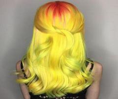 Girl Hair Color Model 2019 الملصق