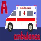 ABC Vehicles Alphabet Song for Kids Offline icon