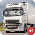 LKW Hupe ertönt