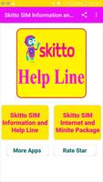 Skitto SIM Information and Internet Package Affiche