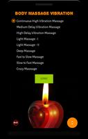 Body Massage Vibration captura de pantalla 1