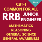 RRB JE CBT-1 Complete Preparation All Subjects ikon