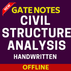 GATE Notes Structure Analysis icône