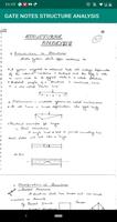 GATE Notes Structure Analysis capture d'écran 3