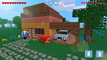 Block Craft World 포스터