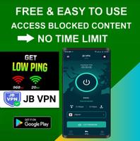 JB VPN – Fast & Secure Proxy Affiche