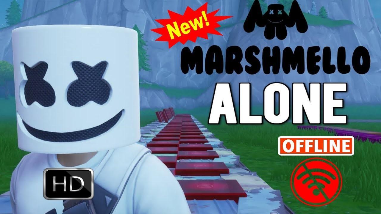 Marshmello Alone Fortnite Music Video For Android Apk Download - alone marshmello roblox