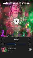 Photo video maker with music پوسٹر