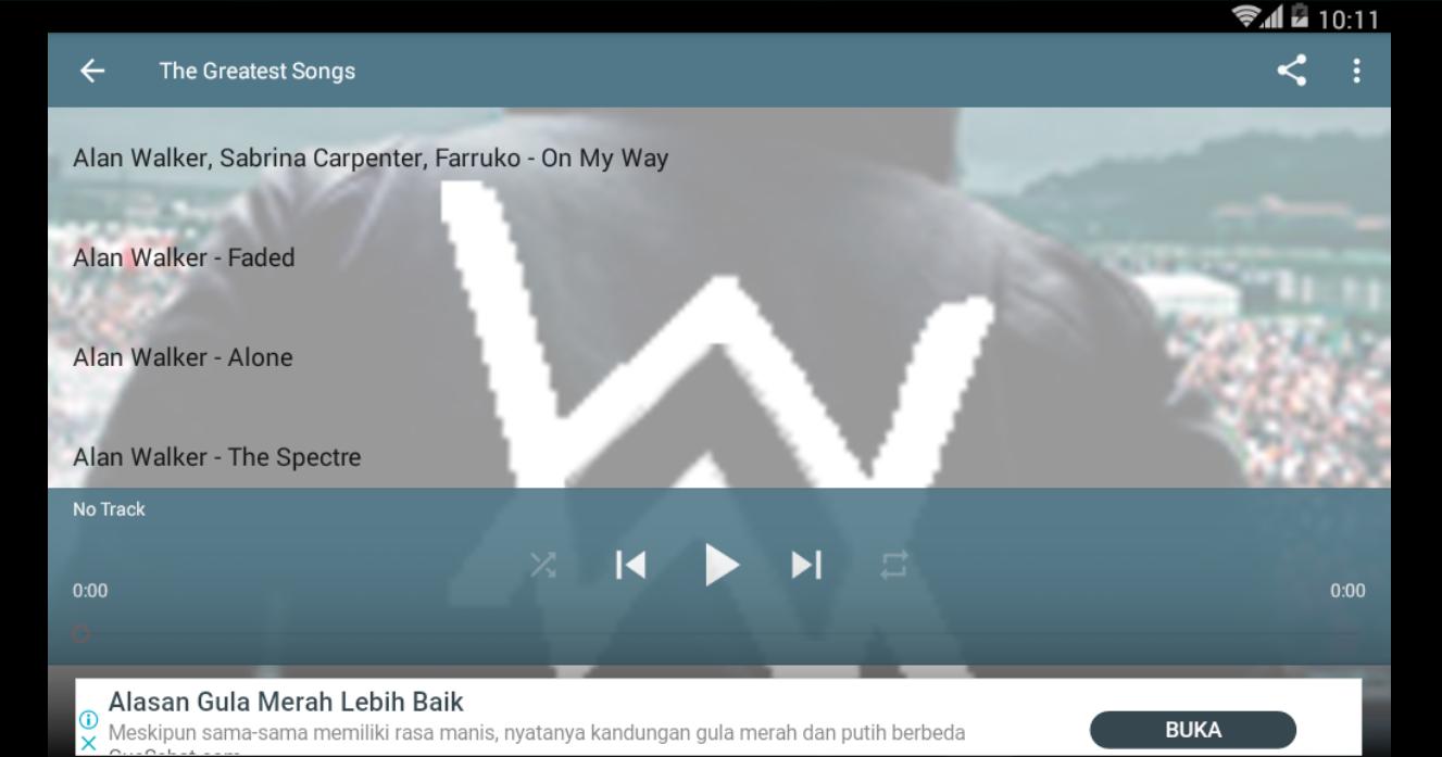 Popular Song Alan Walker For Android Apk Download