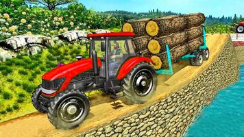 Hill Tractor Cargo Affiche