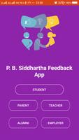 P. B. Siddhartha Feedback App Affiche