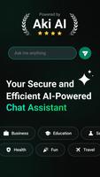 Aki AI - Powered Chat Plakat