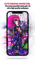 4k Anime girl wallpapers HD ポスター
