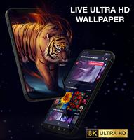 4k hd live wallpaper اسکرین شاٹ 1